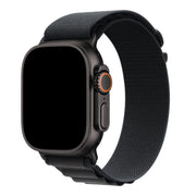 Bracelet Apple Watch Alpine - nylon - noir - noir