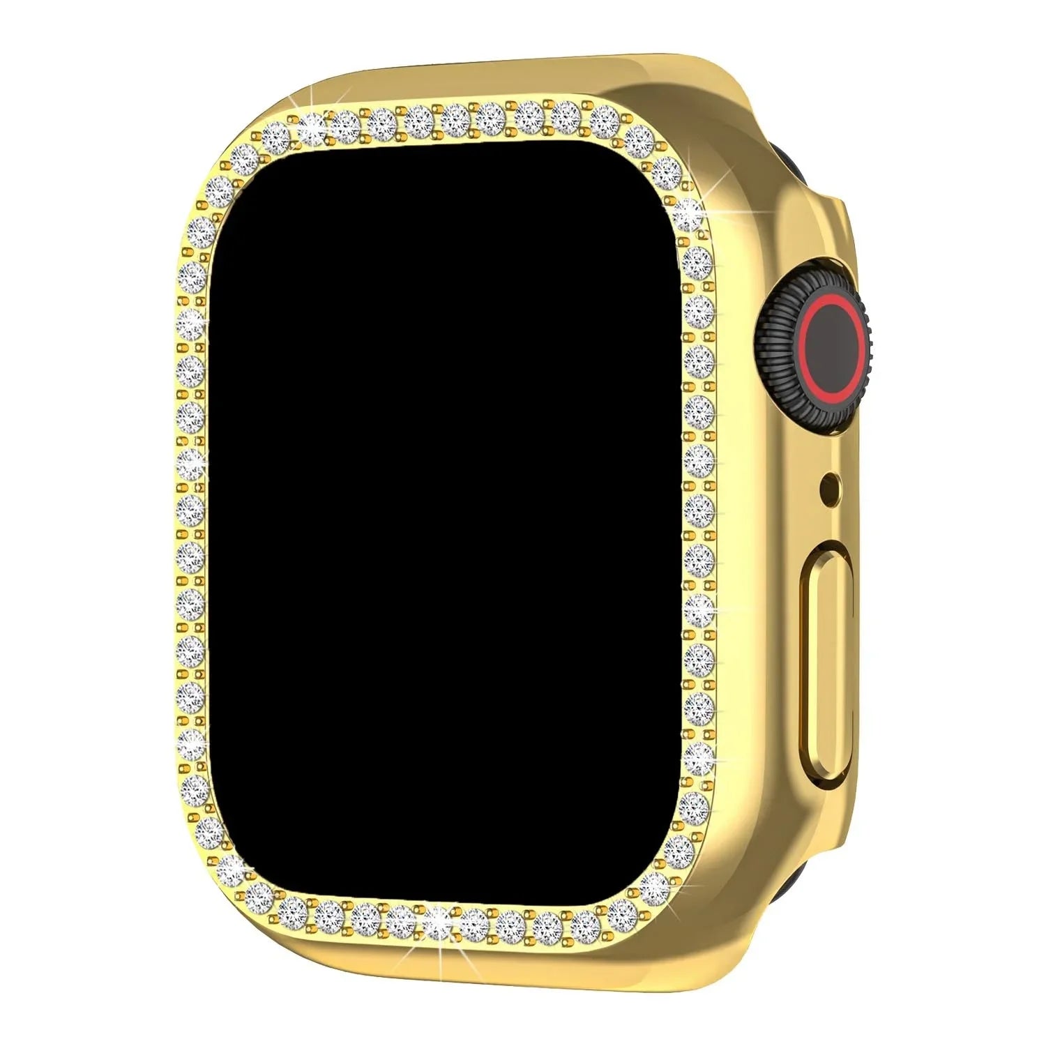 Boîtier Apple Watch en diamant - or