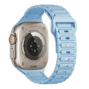Bracelet Apple Watch Raveo - silicone - bleu clair