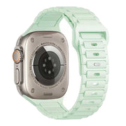 Bracelet Apple Watch Raveo - silicone - vert menthe