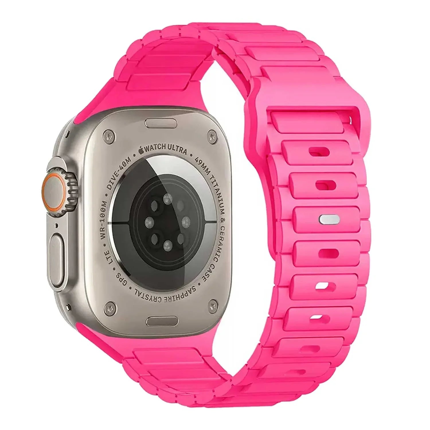 Bracelet Apple Watch Raveo - silicone - rose