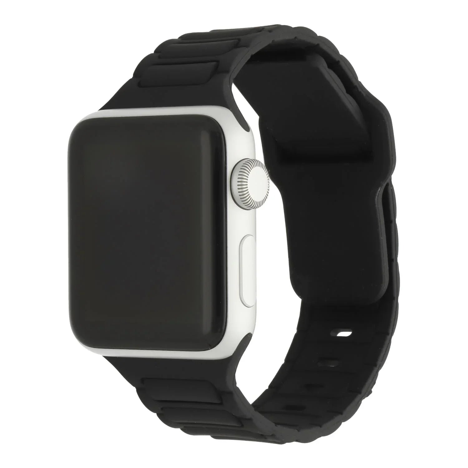 Bracelet Apple Watch Raveo - silicone - noir