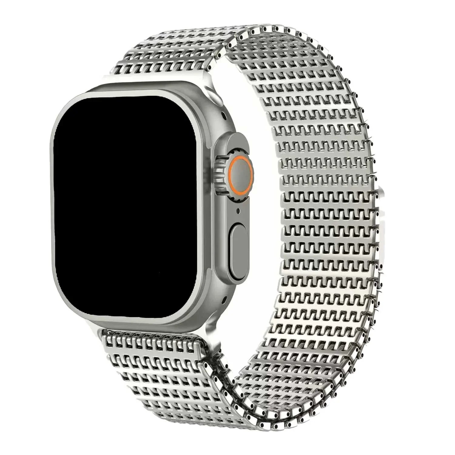 Bracelet Apple Watch Brava - acier - lumière stellaire