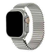 Bracelet Apple Watch Brava - acier - lumière stellaire