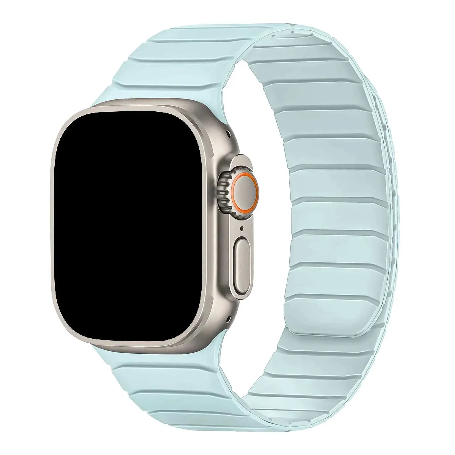 Bracelet Apple Watch Vetra - silicone - bleu clair