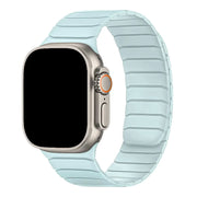 Bracelet Apple Watch Vetra - silicone - bleu clair