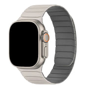 Bracelet Apple Watch Vetra - silicone - gris lumière stellaire