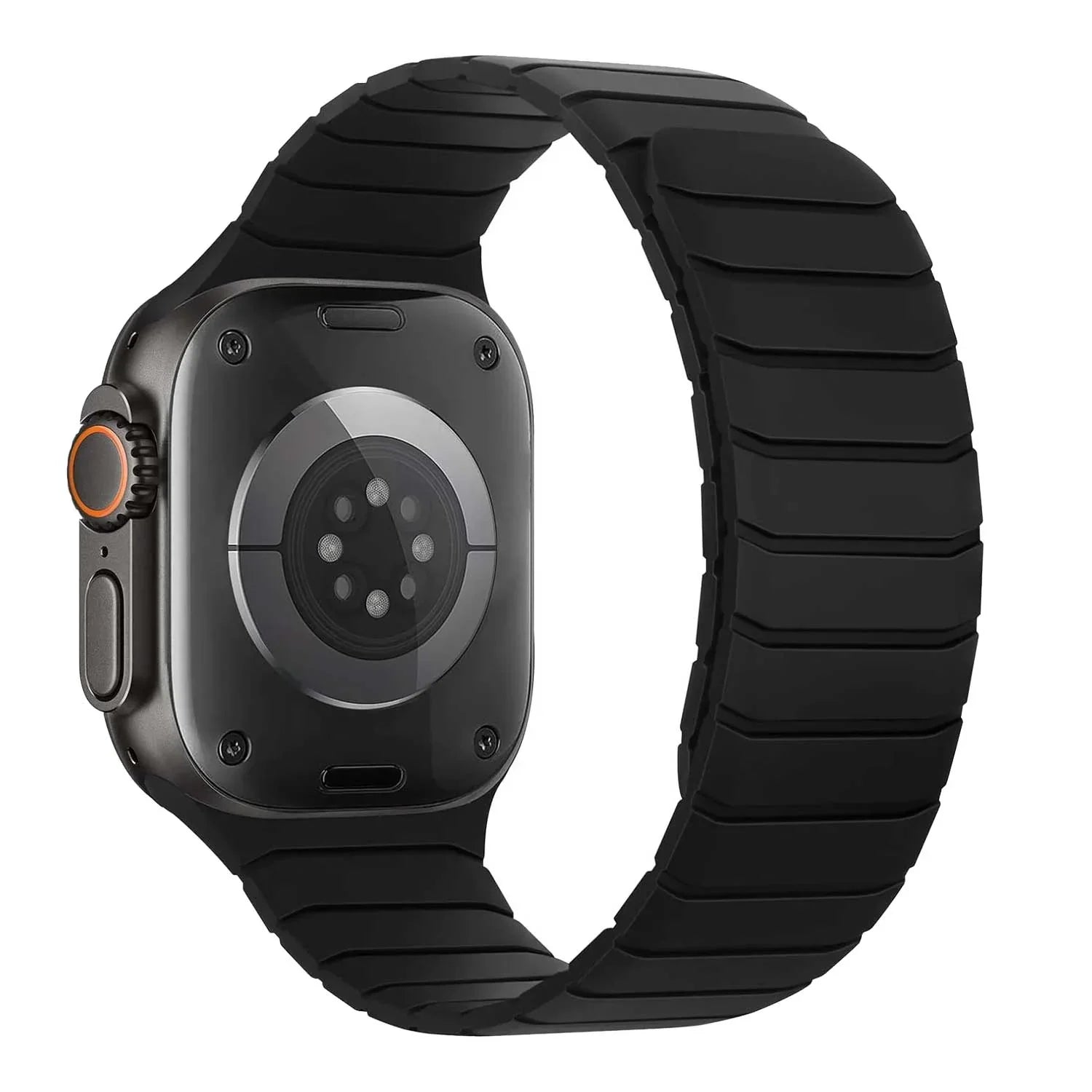 Bracelet Apple Watch Vetra - silicone - noir