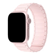Bracelet Apple Watch Zyro - silicone - rose clair