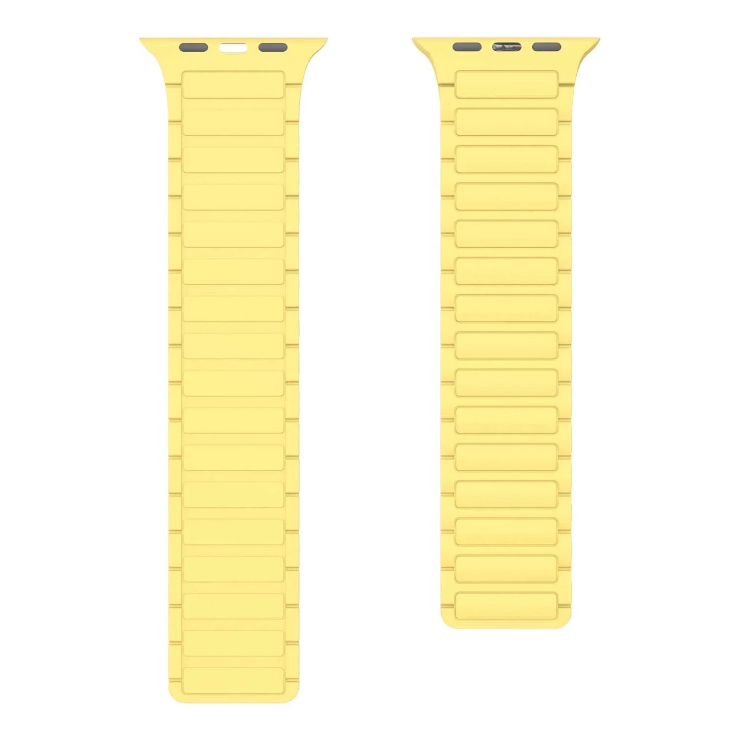 Bracelet Apple Watch Zyro - silicone - jaune