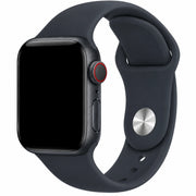 Bracelet Apple Watch Autumn - silicone - bleu marine