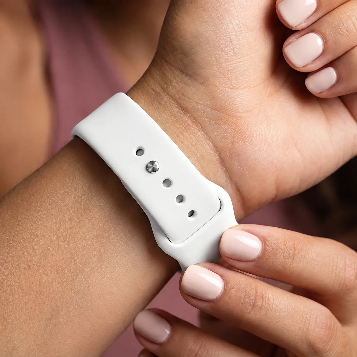 Bracelet Apple Watch Autumn - silicone - sable