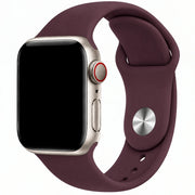 Bracelet Apple Watch Autumn - silicone - bordeaux