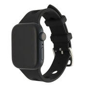 Bracelet Apple Watch Evelor - silicone - noir