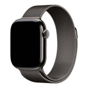 Bracelet Apple Watch Fiore - milanais - ardoise