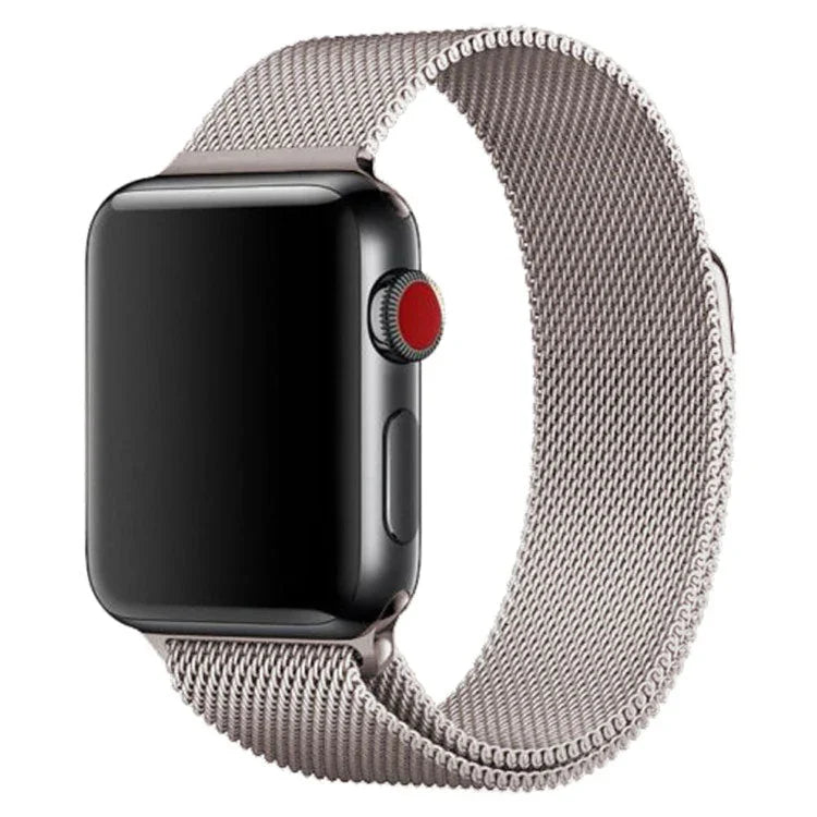 Bracelet Apple Watch Fiore - milanais - lumière stellaire