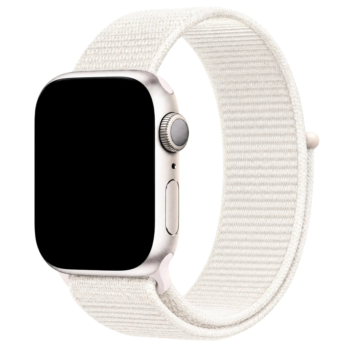 Bracelet Apple Watch Flyne - tissé - nylon - lumière stellaire