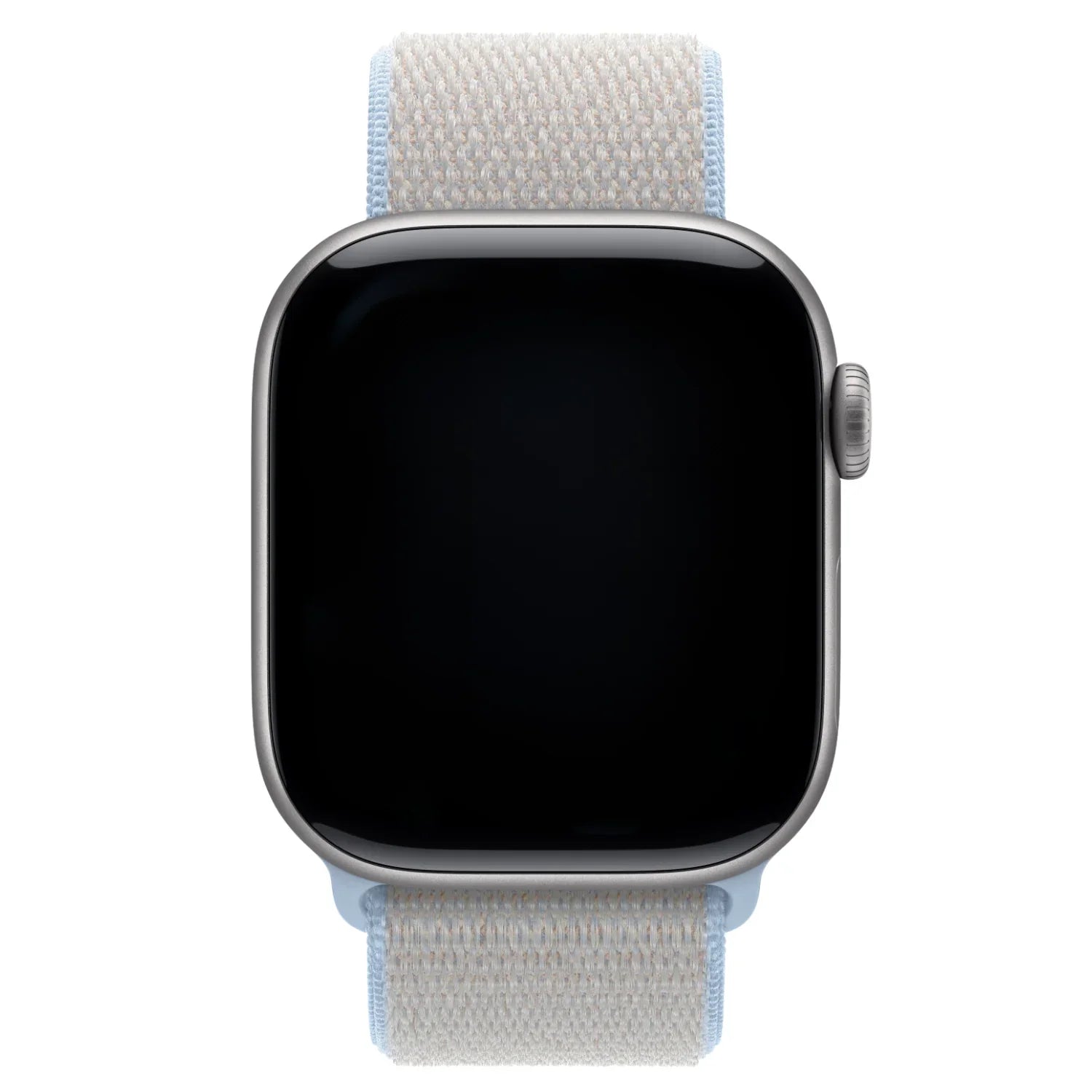 Bracelet Apple Watch Flyne - tissé - nylon - bleu brume
