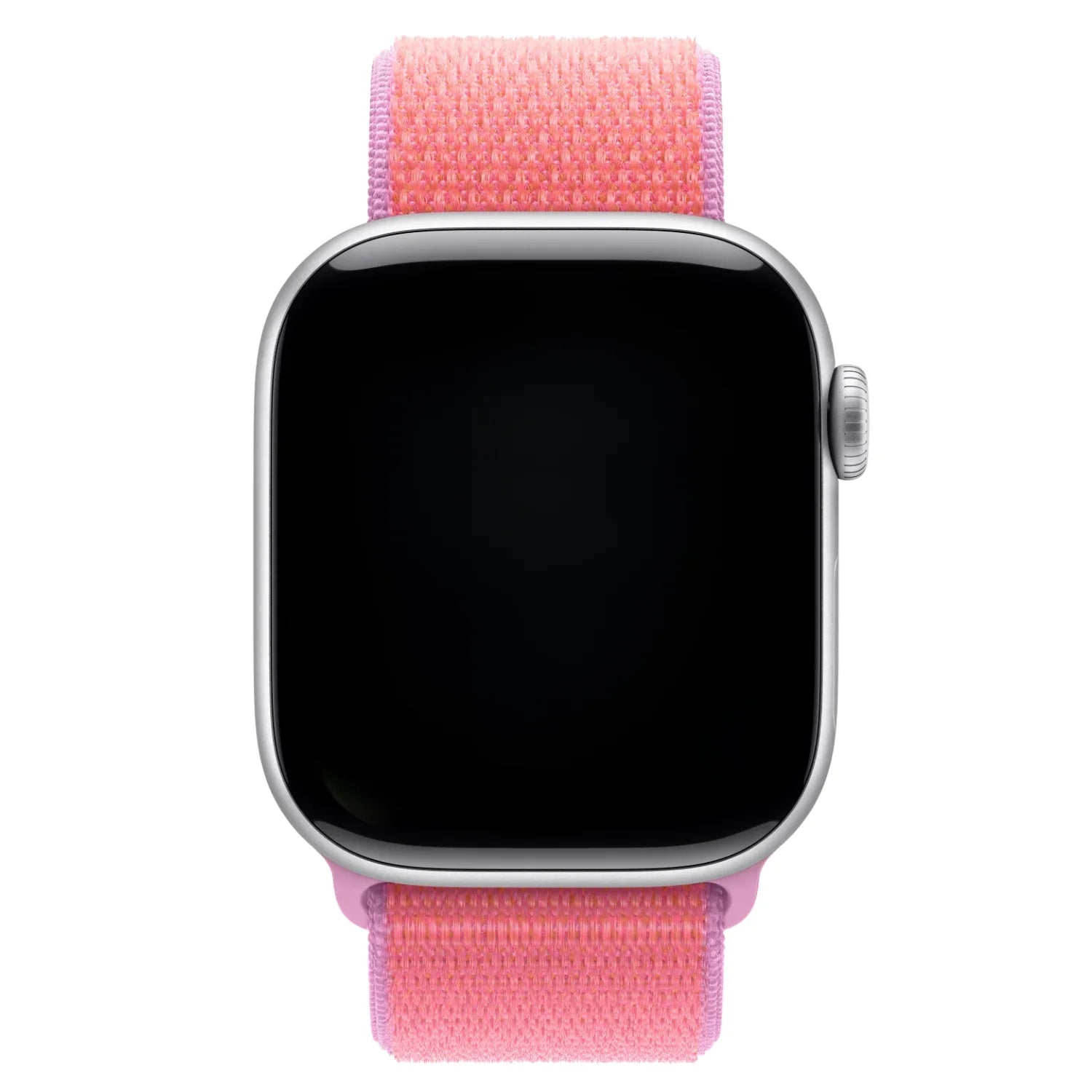 Bracelet Apple Watch Flyne - tissé - nylon - Goyave