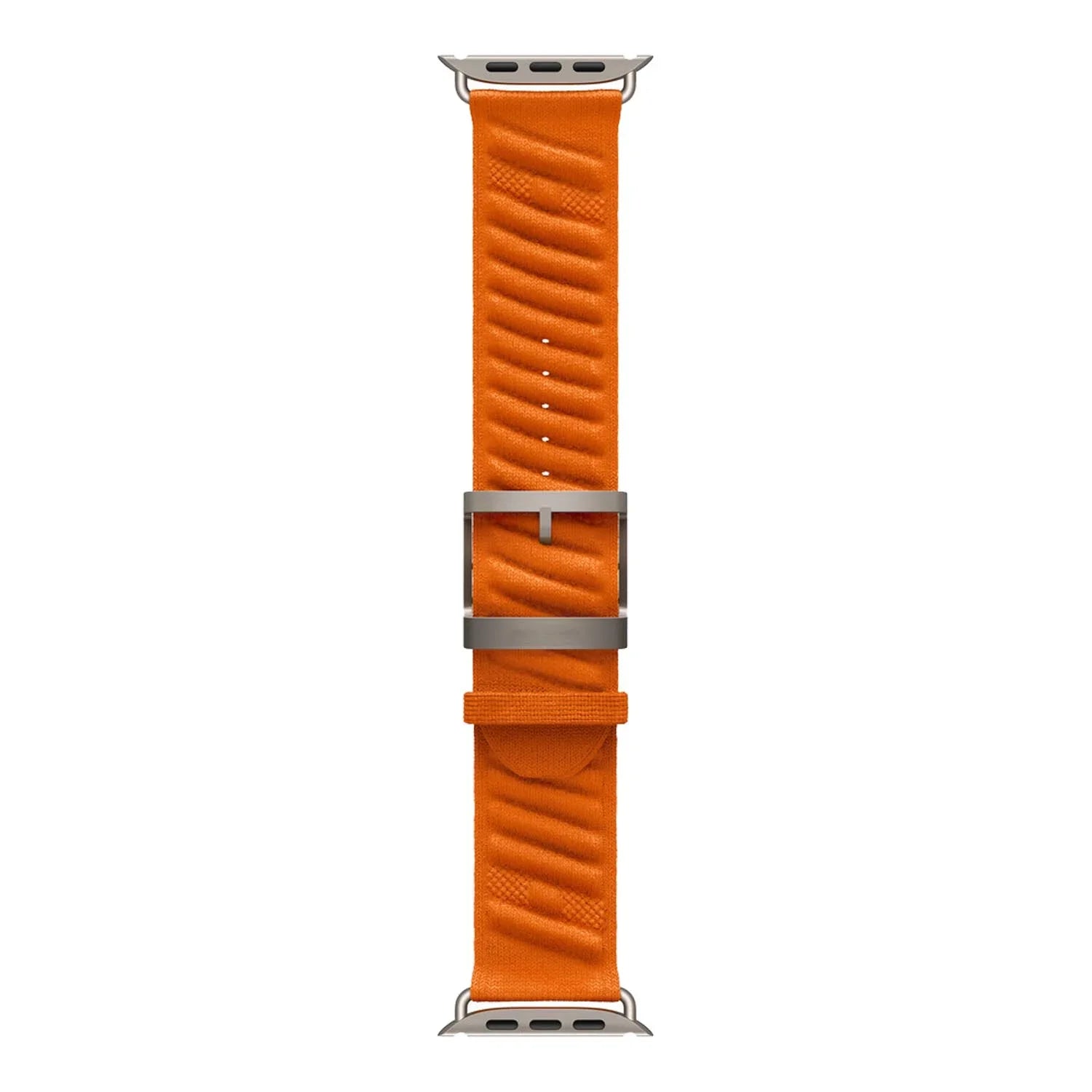 Bracelet Apple Watch Averro - nylon - orange