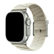 Bracelet Apple Watch Averro - nylon - lumière stellaire