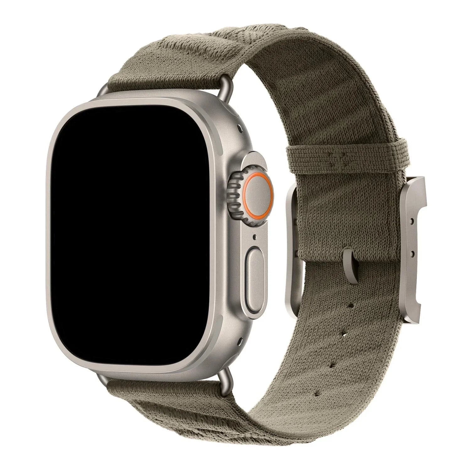 Bracelet pour Apple Watch Averro - nylon - gris titane