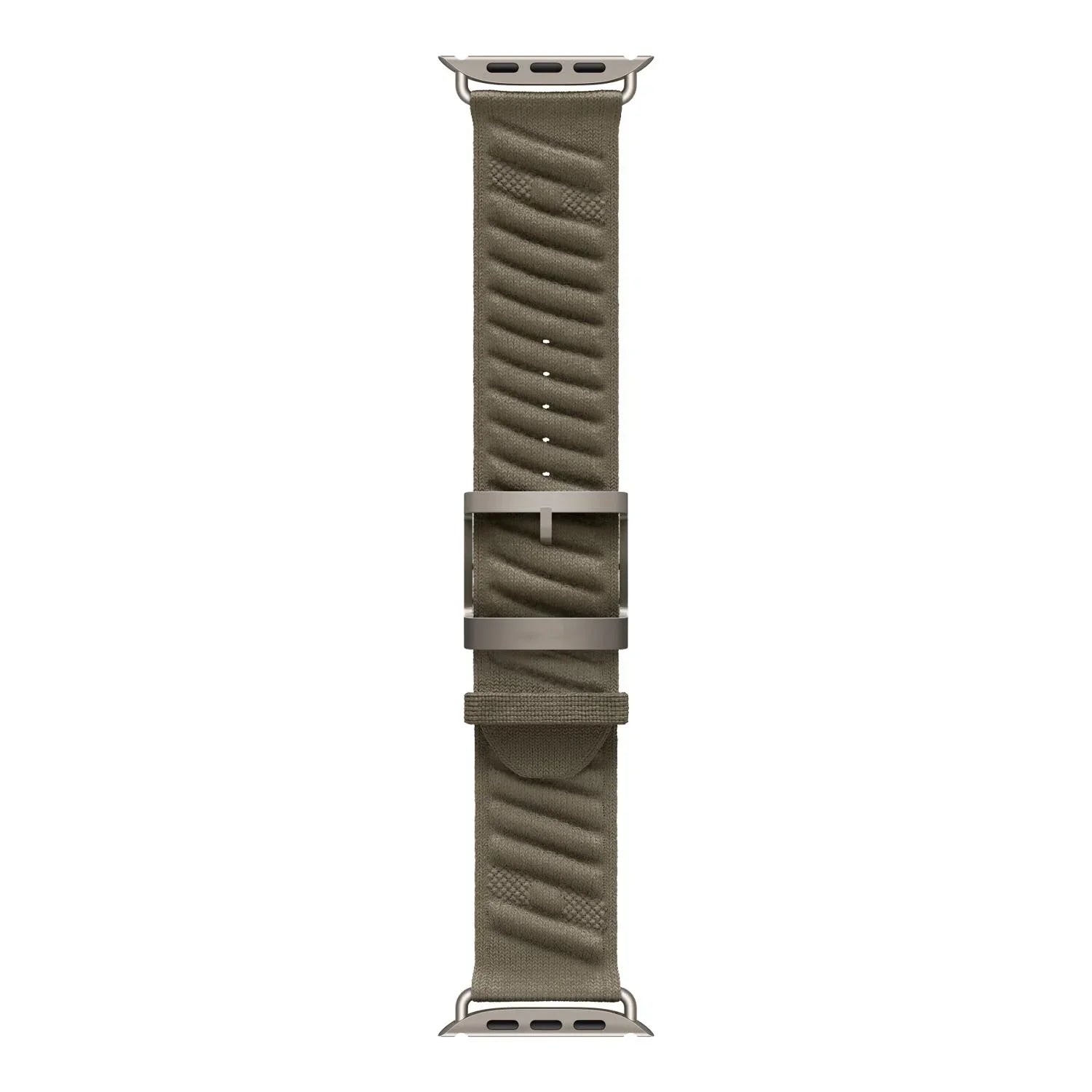 Bracelet pour Apple Watch Averro - nylon - gris titane