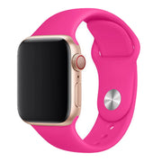Bracelet Apple Watch Vyon - silicone - rose vif