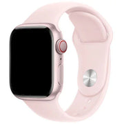Bracelet Apple Watch Vyon - silicone - rose clair