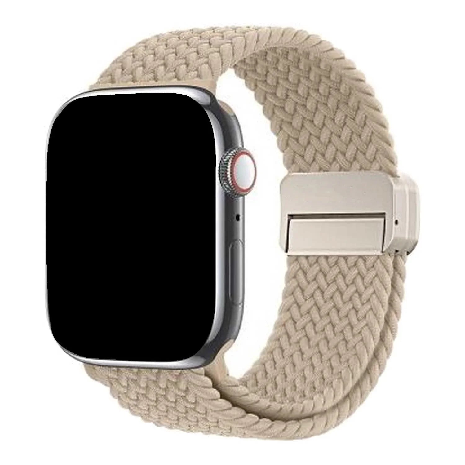 Bracelet Apple Watch Zyra - nylon - beige