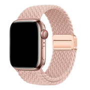 Bracelet Apple Watch Zyra - nylon - sable rose