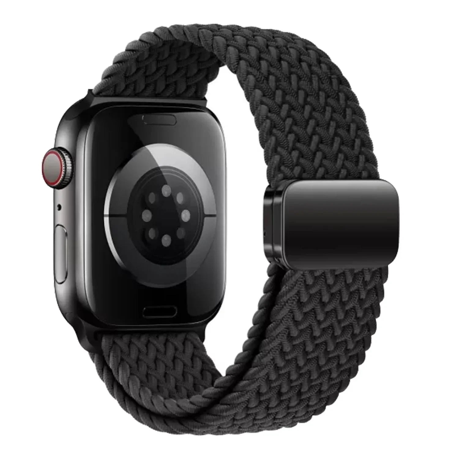 Bracelet Apple Watch Zyra - nylon - noir