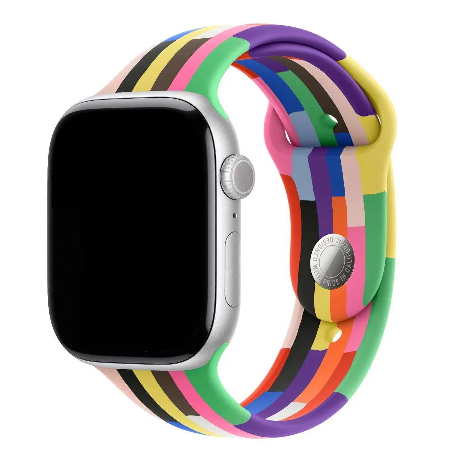 Bracelet imprimé Apple Watch - silicone - Édition Pride 2025