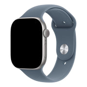 Bracelet Apple Watch Ovaro - silicone - bleu ancre