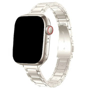Bracelet Apple Watch Noor - acier - lumière stellaire