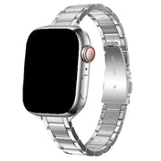 Bracelet pour Apple Watch Noor - acier - argent
