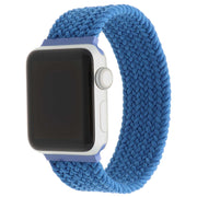 Bracelet Apple Watch - nylon - solo tressé - bleu Atlantique