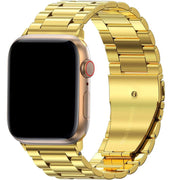 Bracelet de montre Apple Rivaro - Acier - Or