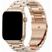 Bracelet Apple Watch Rivaro - acier - or rose