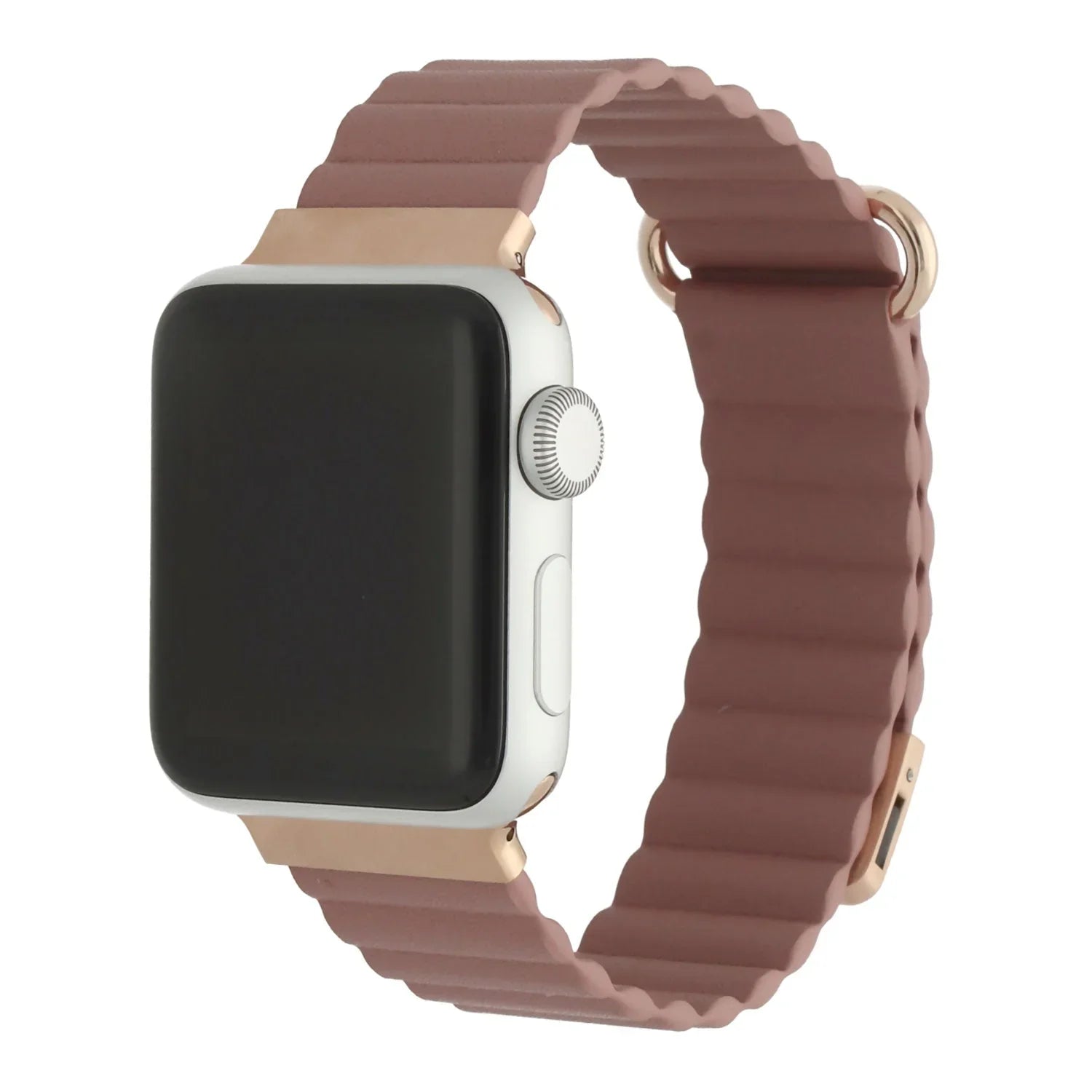 Bracelet Apple Watch Magna - Cuir - Rose