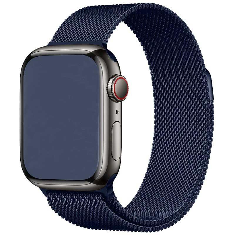 Bracelet Apple Watch Solaro - milanais - minuit