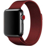 Bracelet Apple Watch Solaro - milanais - rouge