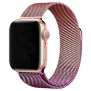 Bracelet pour Apple Watch Solaro - milanais - rose rouge violet