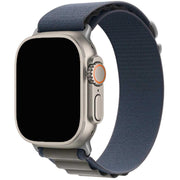 Bracelet Apple Watch Alpine - nylon - bleu