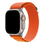 Bracelet Apple Watch Alpine - nylon - orange