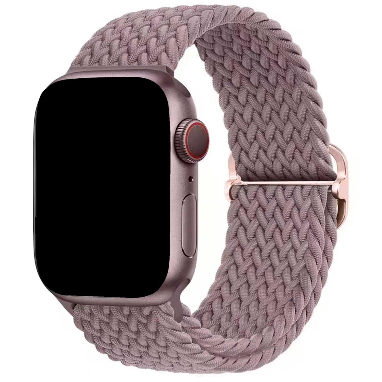 Bracelet Apple Watch Weavy - nylon - violet