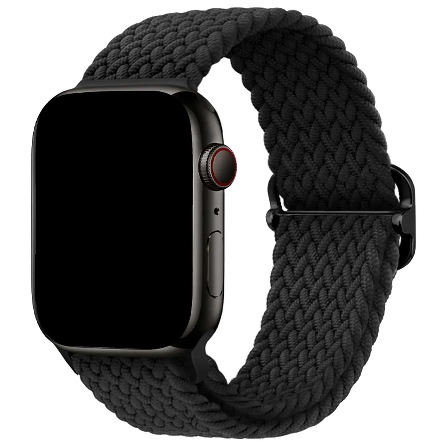 Bracelet Apple Watch Weavy - nylon - noir