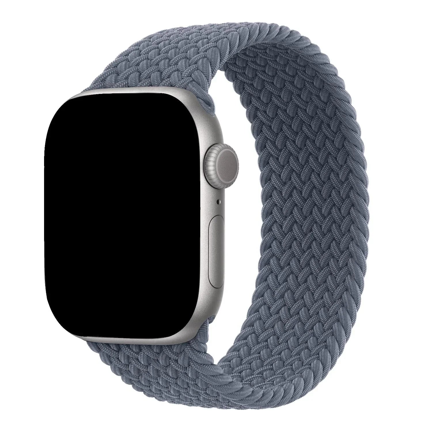 Bracelet Apple Watch Onyx - tressé - solo - nylon - Bleu ancre