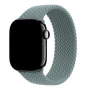 Bracelet Apple Watch Onyx - tressé - solo - nylon - Gris-vert
