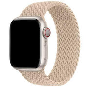Bracelet Apple Watch Onyx - tressé - solo - nylon - beige